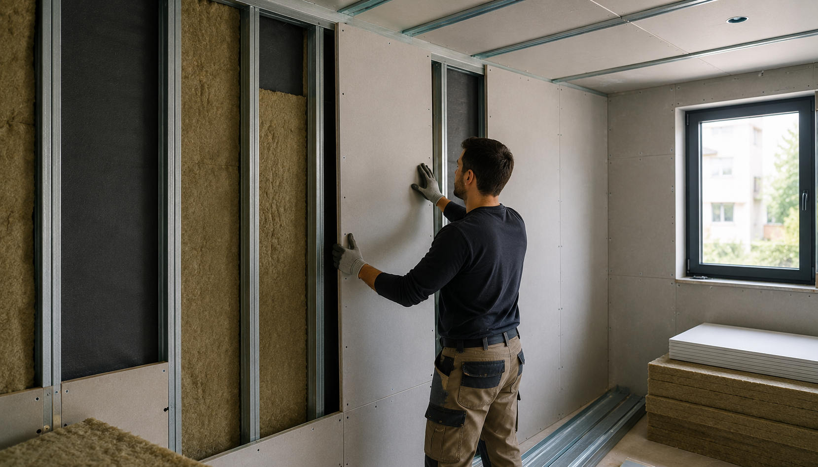 JD Instalaciones en seco servicio de instalación de sistemas de pladur para insonorizar viviendas y locales comerciales en Valencia